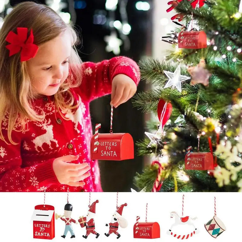 $10 christmas gifts Christmas Party Nordics Christmas Decoration Metal Pendant Christmas Tree Room Party Holiday Decor Christmas Tree Ornaments