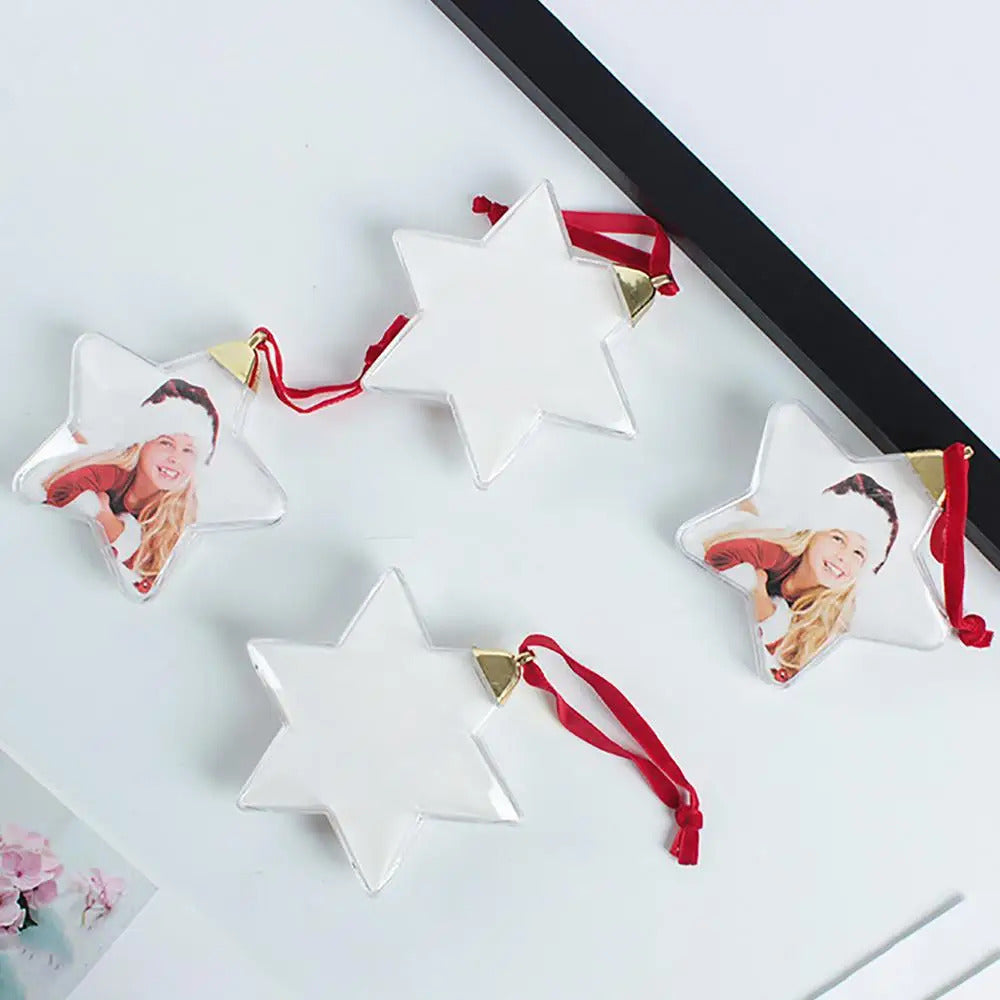 $10 christmas gifts Christmas Transparent Photo Ball Personalize DIY Photo Ball Ornaments DIY Christmas Tree Hanging Craft Ball Ornament Decor