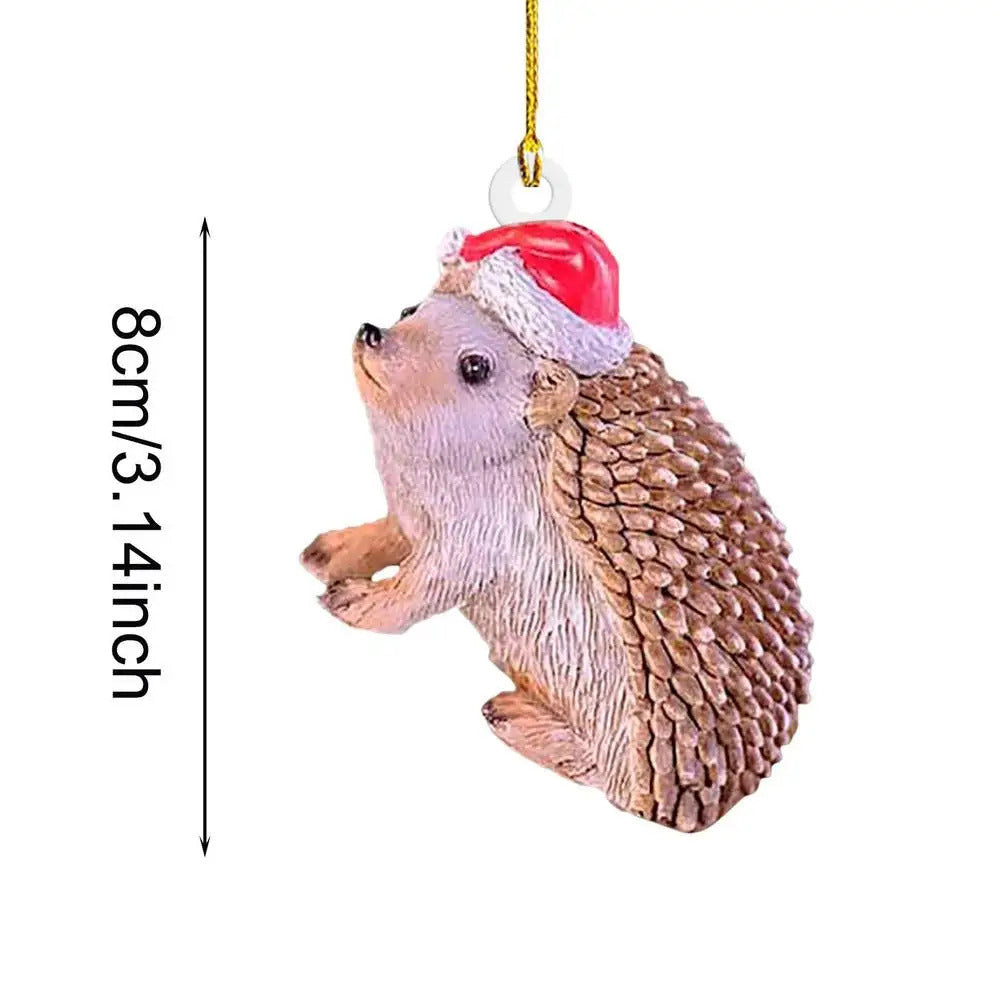 $10 christmas gifts Christmas Squirrel Rabbit Elk Bird Animal Ornaments Xmas Tree Hanging Pendant Christmas Scene Home Decoration Props $10 gift ideas