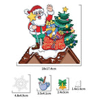 Christmas Window Clings Christmas Theme Decor Static Decals Home Decor Products For Glass Doors Window Household Appliances