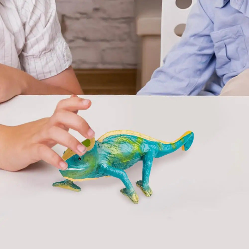 $10 christmas gifts Chameleon Toy Realistic Solid Chameleon Toy Figurine Multi-functional Animal Figurines Bonsai Decor For Thanksgiving Christmas