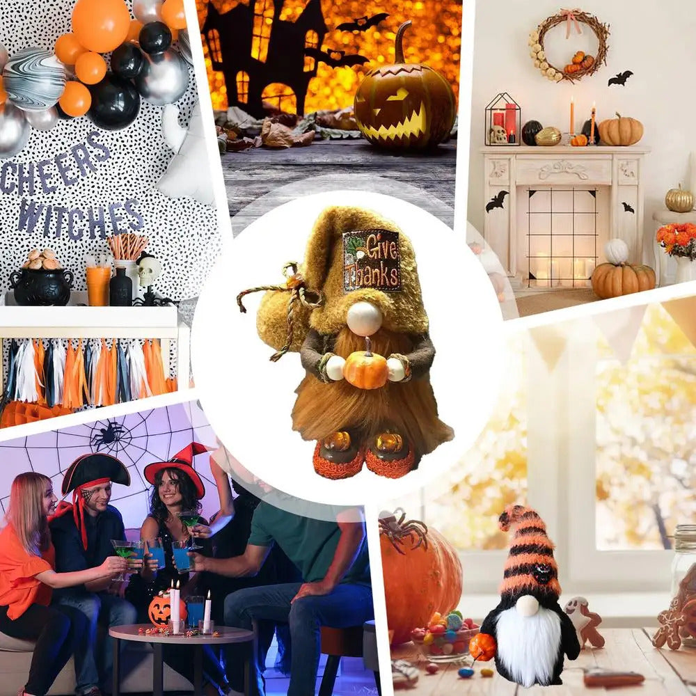 $10 christmas giftsS tuffed Gnomes 11.81-Inch Faceless Doll Swedish Tomte Plush Desktop Decor Halloween Dwarf Doll Cute Collectible Figurines for