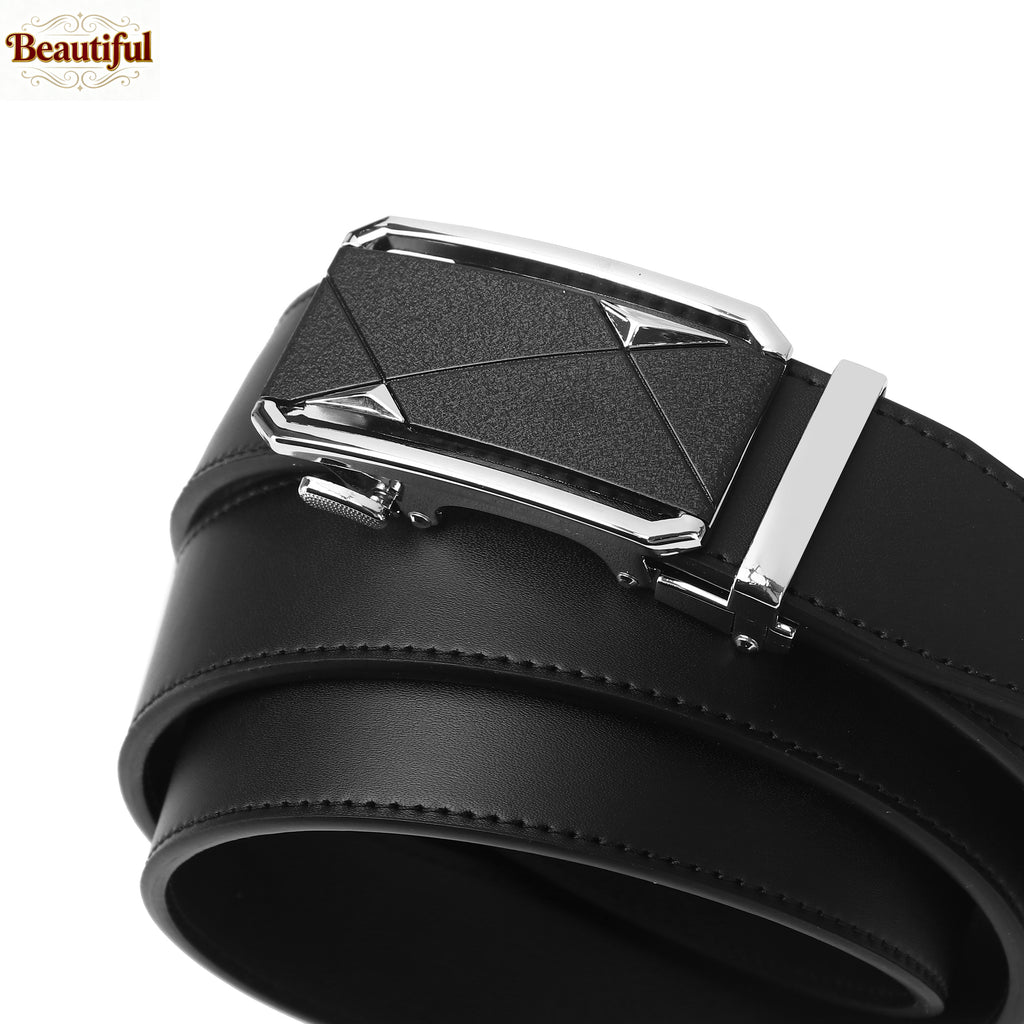 New Designer Belt Men Man Leather Automatic Buckle Luxury High-end Pure Leather Belt