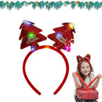 $10 christmas gifts Lighted Christmas Headwear Cartoon Holiday Lighted Headbands Cute Christmas Costume Headwear Photography Fancy Headpieces For