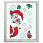 $10 christmas gifts Window Decals For Christmas Winter Snowflake Static Clings Christmas Ambience Window Decor Accessories For Tiles Household