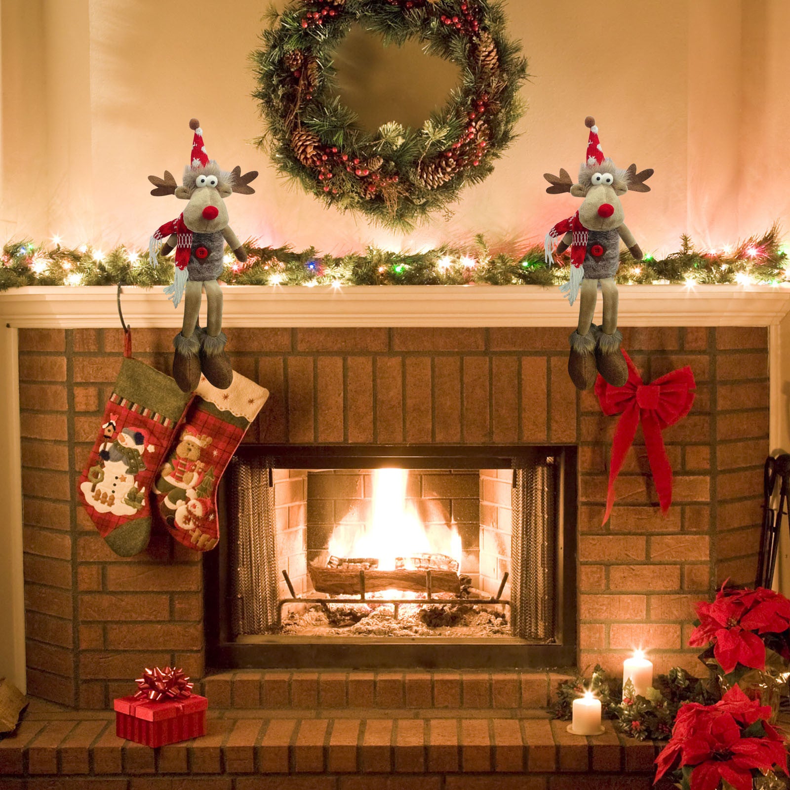 $10 christmas gifts Hot Sale Christmas Gnomes Plush Table Decor Funny Doll Xmas Tree Hanging Pendants Christmas Decorations For Home Navidad 2025