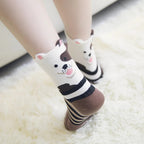 Women Animal Cotton Socks Autumn Winter High Quality Casual Tube Socks Female Ladies Lovely Cartoon Socks