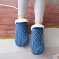Winter Thermal Men's Slipper Socks Warm Short Cotton Thickened Soft Non-Slip Fuzzy Floor Socks for Home Sleeping Male Fluffy