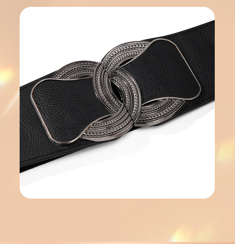 Fashion Embellish Gold Springy Belt Women Waist Corset Belt for Dress Corset Belt