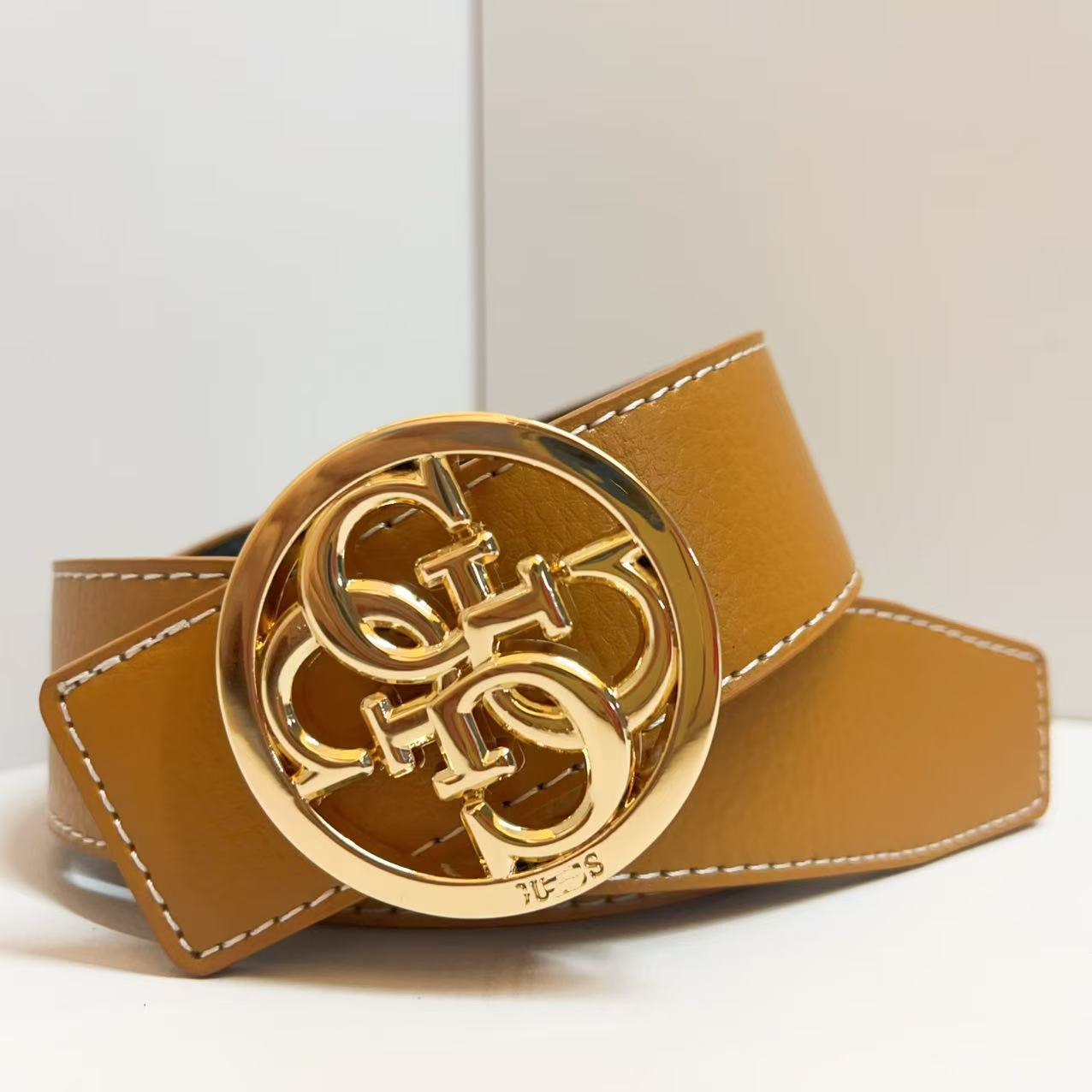 Fashion Luxury Belt High Quality Women Genuine Real Leather Dress Strap for Jeans Waistband