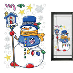 Christmas Window Clings Christmas Theme Decor Static Decals Home Decor Products For Glass Doors Window Household Appliances