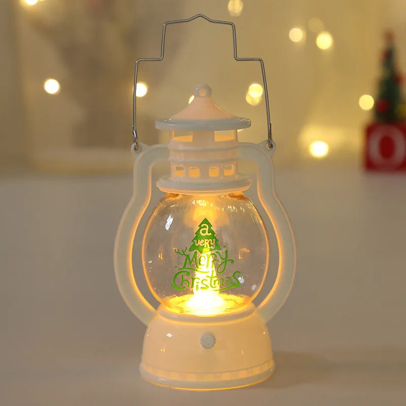 $10 christmas gifts Christmas portable small oil lamp Led light Christmas Decorations For Home Christmas Ornament Xmas Navidad Natal New Year 2025