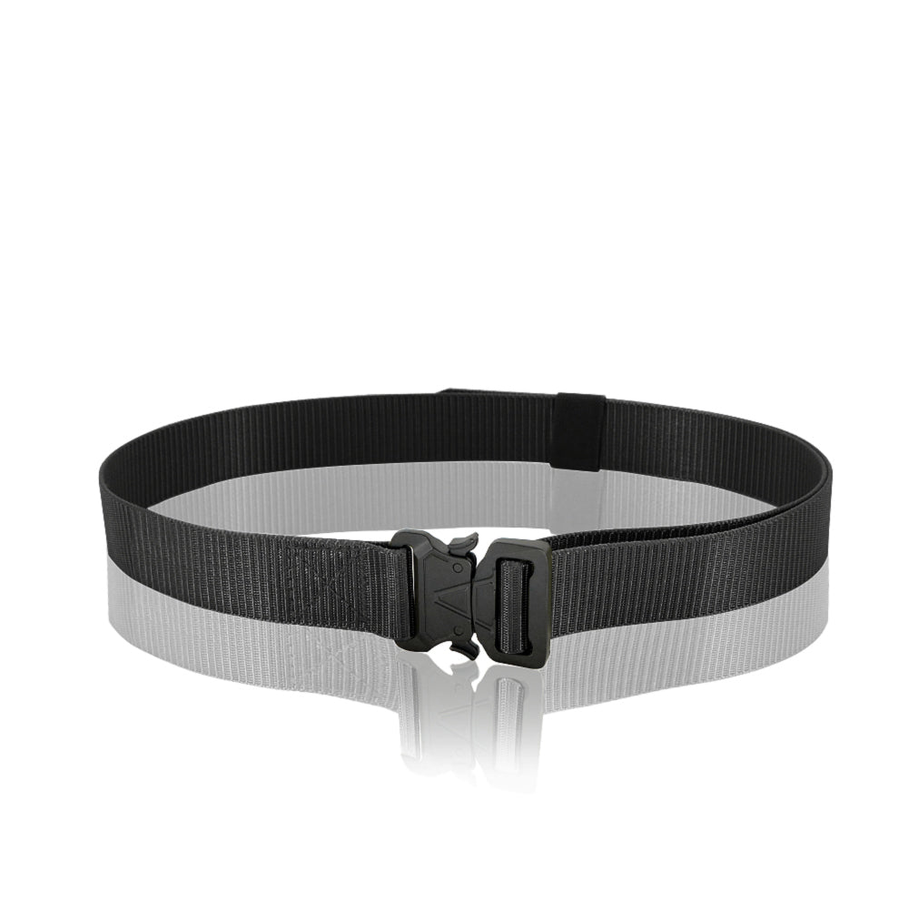 Tactical Belts for Men Work Hiking Riggers Web Gun Belt with Heavy Duty Quick Release Metal Buckle