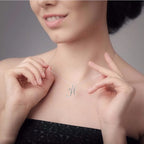 $10 christmas gifts Ladies Pendant Necklace Hundred Matching Clavicle Chain English 26 Classic Letter Home Diy Dainty Circle Necklaces Daily Decor