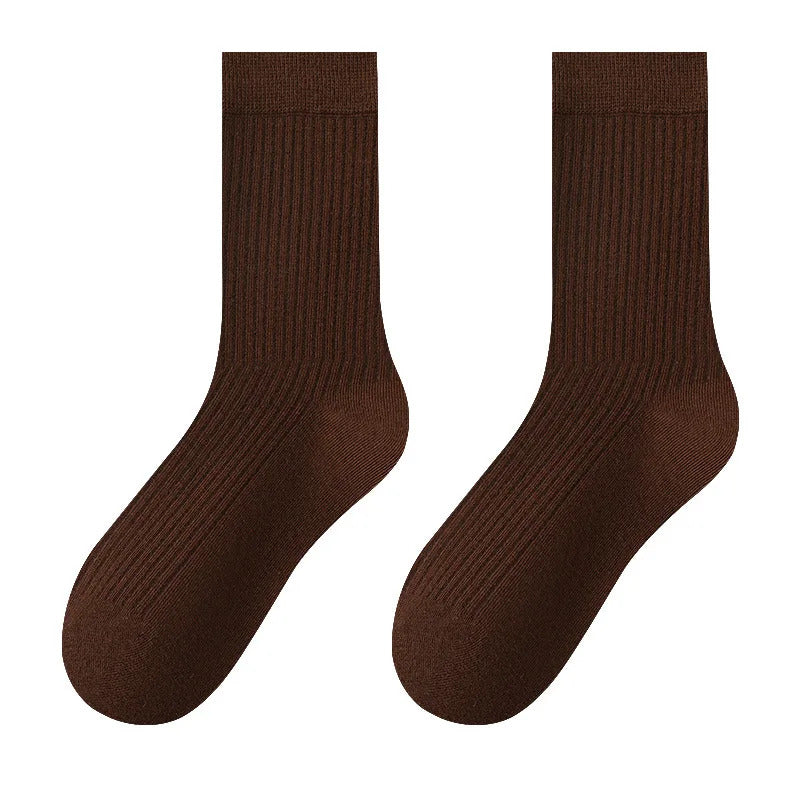 Autumn/Winter fashionable Japanese-style mid-calf cotton socks (slouchy socks)