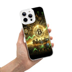 High-quality phone case for iPhone 16/15/14 Pro/Max (Bitcoin design)