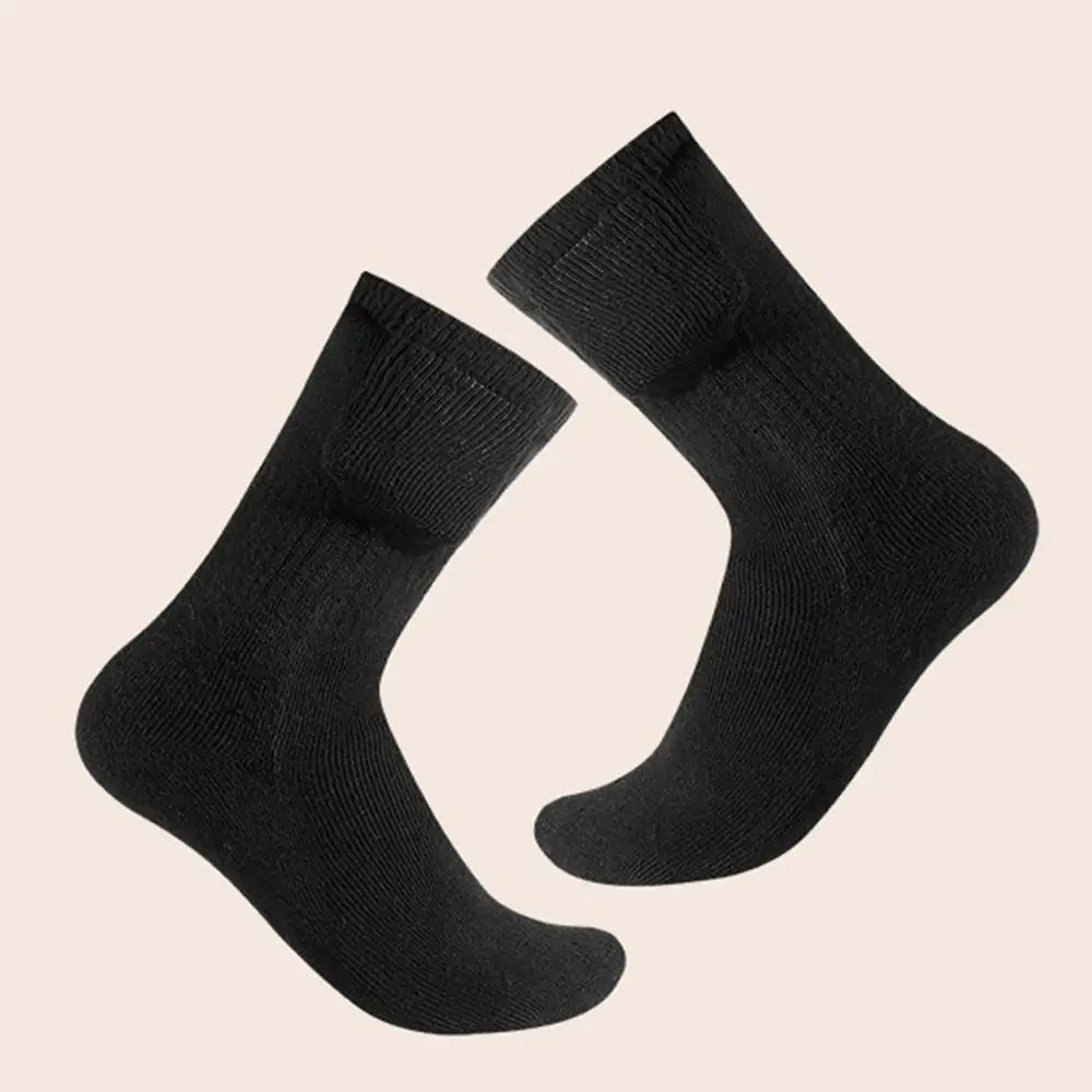 Electric Socks for Men USB Electric Heated Socks Warm Cotton Socks with Fast Heating and Long Warmth Winter Warmth