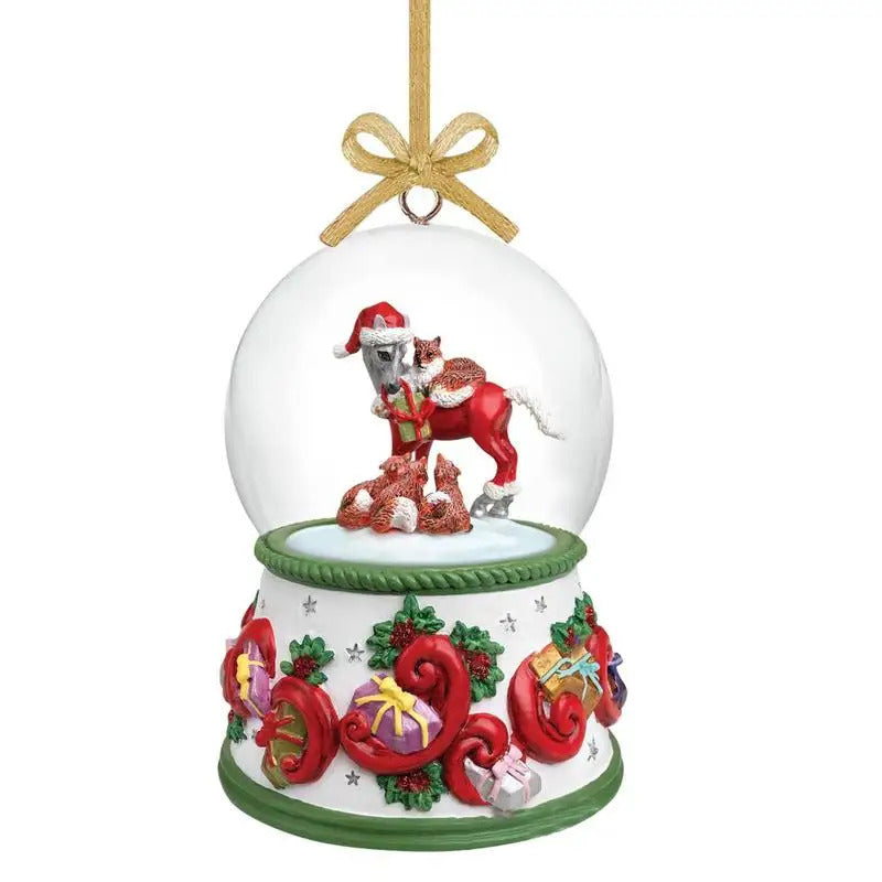 $10 christmas gifts Christmas Tree Ornament Horse Acrylic Christmas Flat Hanging Ornament For Kids Horse Decorative Acrylic Pendant For Christmas