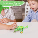$10 christmas gifts Chameleon Toy Realistic Solid Chameleon Toy Figurine Multi-functional Animal Figurines Bonsai Decor For Thanksgiving Christmas