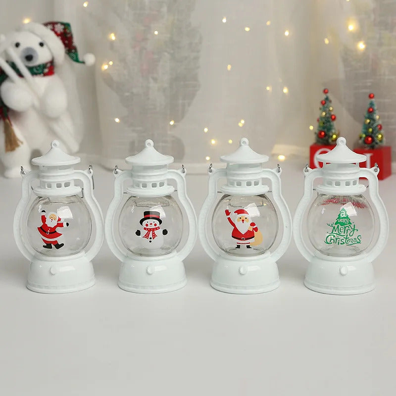 $10 christmas gifts Christmas portable small oil lamp Led light Christmas Decorations For Home Christmas Ornament Xmas Navidad Natal New Year 2025