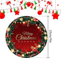 $10 christmas gifts Merry Christmas Party Disposable Paper Plate Tableware Napkins Tablecloth Christmas Decor For Home New Year 2025 $10 gift ideas