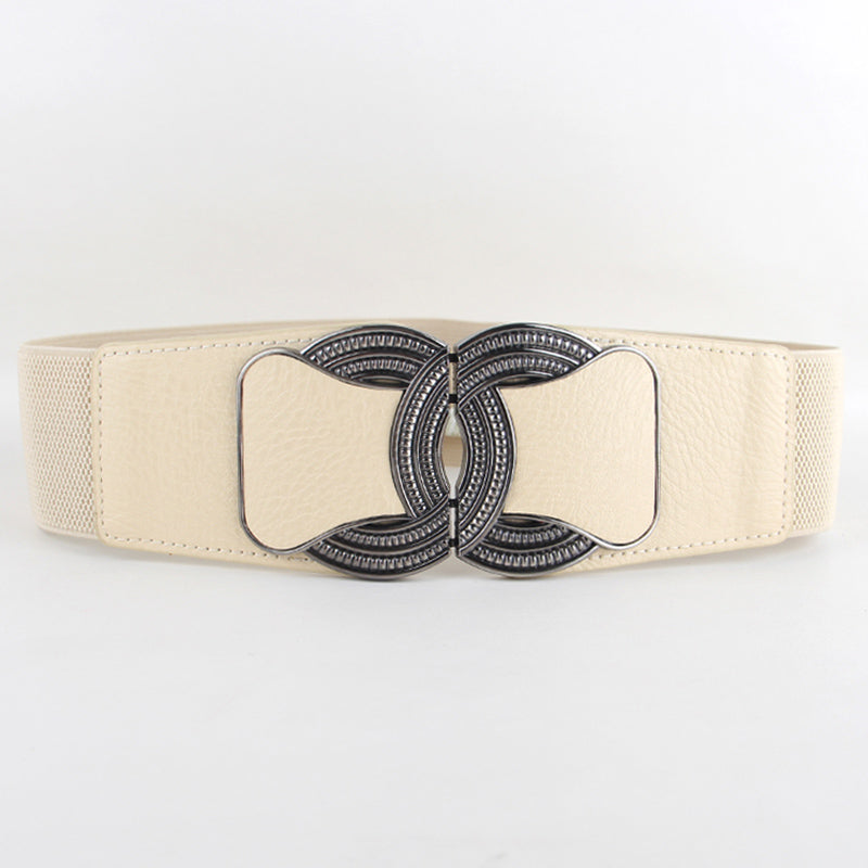 Fashion Embellish Gold Springy Belt Women Waist Corset Belt for Dress Corset Belt