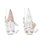 $10 christmas giftsChristmas Decoration Long Bearded Gnome with Lights Rudolph Doll LED Glowing Christmas Gnome Sweden Tomte Santa Elf Doll