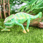 $10 christmas gifts Chameleon Toy Realistic Solid Chameleon Toy Figurine Multi-functional Animal Figurines Bonsai Decor For Thanksgiving Christmas