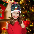 $10 christmas gifts Christmas LED Christmas Beanie Hat Winter Warm With Poms Outdoor Light Up Hat Unisex Flashing Caps For Home Party $10 gift ideas