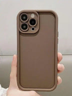$10 christmas gifts Simple Solid Matte Anti Drop Soft Case Compatible With  iPhone15Promax Christmas Gift For Friends, Classmates Or Oneself