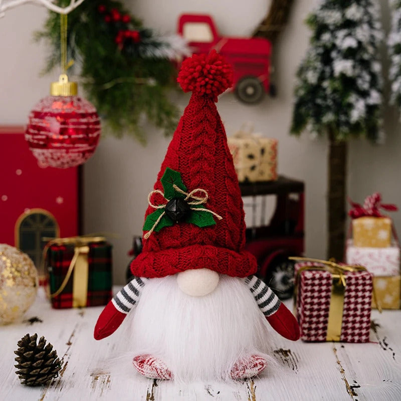 $10 christmas giftsChristmas Decoration Long Bearded Gnome with Lights Rudolph Doll LED Glowing Christmas Gnome Sweden Tomte Santa Elf Doll