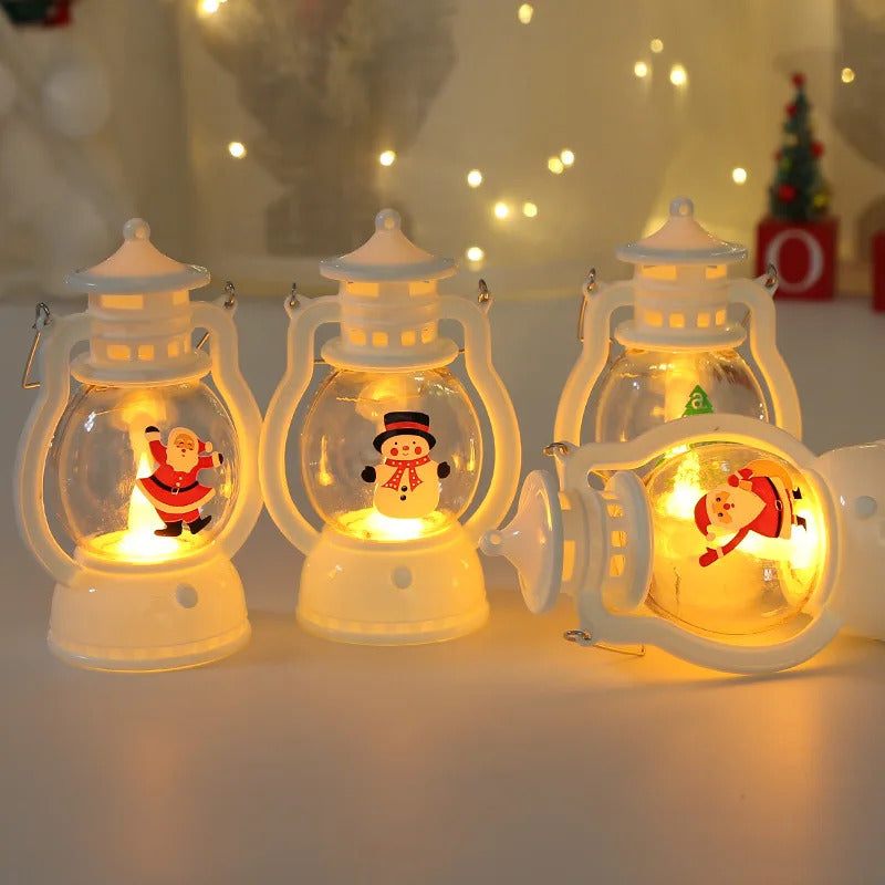 $10 christmas gifts Christmas portable small oil lamp Led light Christmas Decorations For Home Christmas Ornament Xmas Navidad Natal New Year 2025