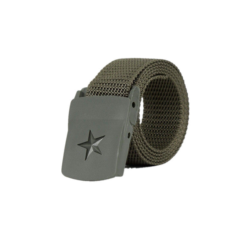 Woven Nylon Canvas Inner Belt for Men Women