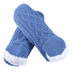 Winter Thermal Men's Slipper Socks Warm Short Cotton Thickened Soft Non-Slip Fuzzy Floor Socks for Home Sleeping Male Fluffy