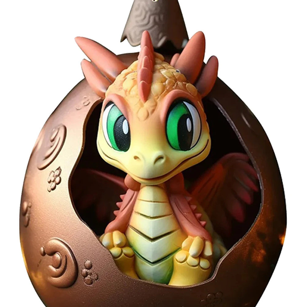 best friend christmas gifts Christmas Dragon Ornaments Novelty Hanging Ornament Acrylic Dragon Egg Decoration Realistic for Home and Car Decoration