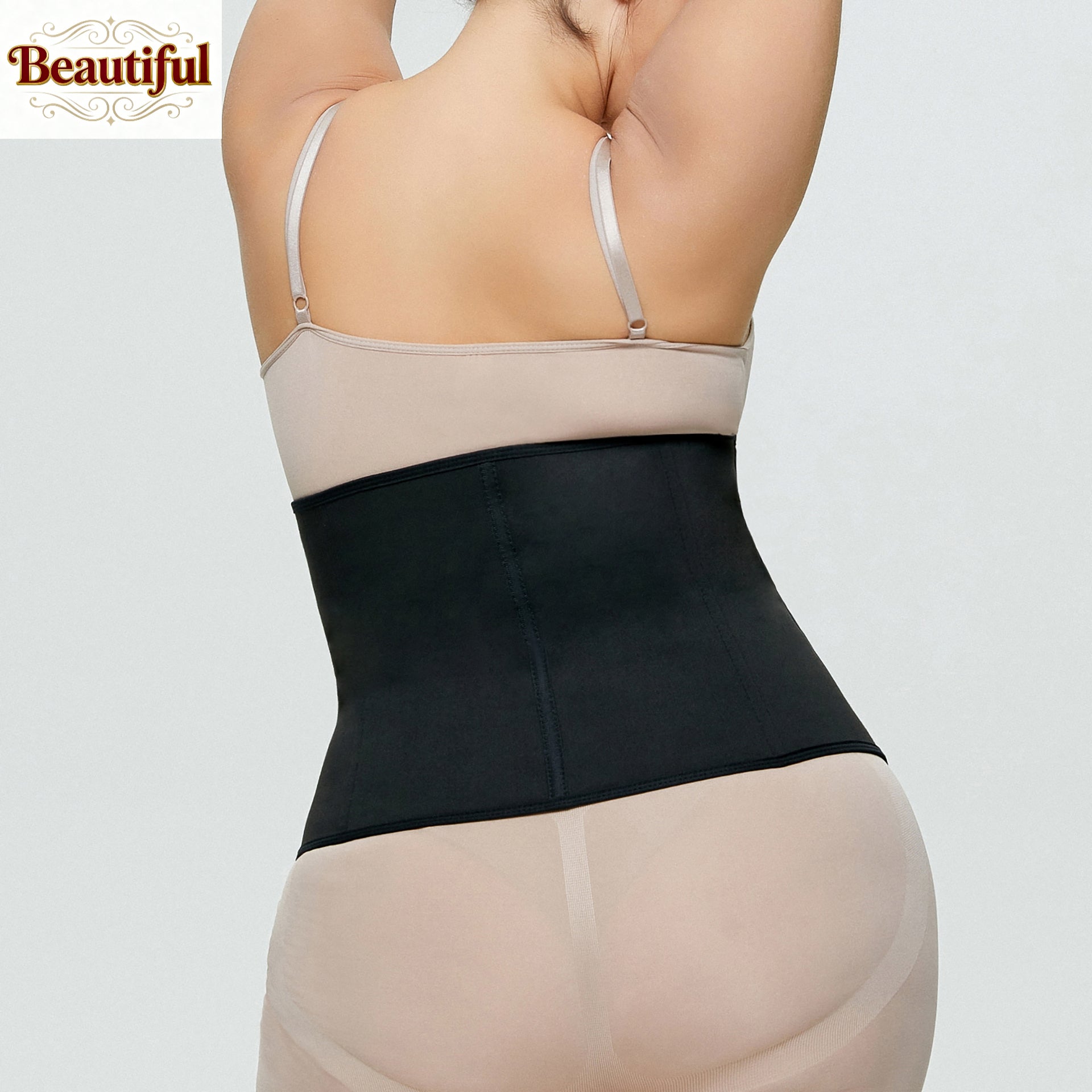 Compression Black Slim Belt for Women Shaper Weight Loss Ladies Fitness Waist Trainer Shaper