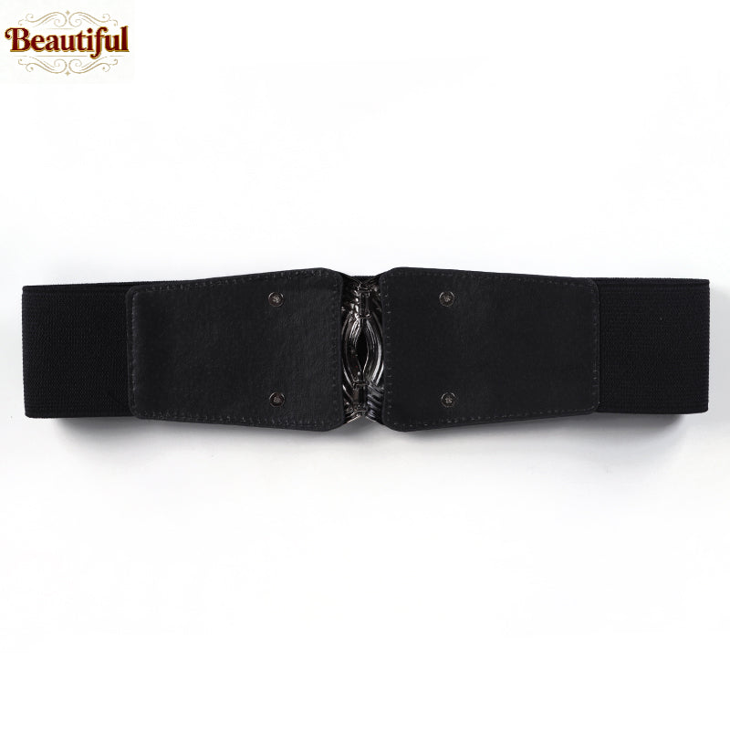 Fashion Embellish Gold Springy Belt Women Waist Corset Belt for Dress Corset Belt