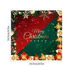 $10 christmas gifts Merry Christmas Party Disposable Paper Plate Tableware Napkins Tablecloth Christmas Decor For Home New Year 2025 $10 gift ideas