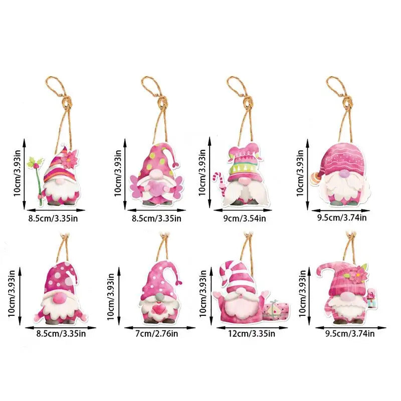 $10 christmas gifts Tree Ornaments Pink Christmas Tree Ornaments Pink 8Pieces Christmas Pendants Tree Ornaments Vintage Holiday Decorations Cute