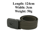 Woven Nylon Canvas Inner Belt for Men Women