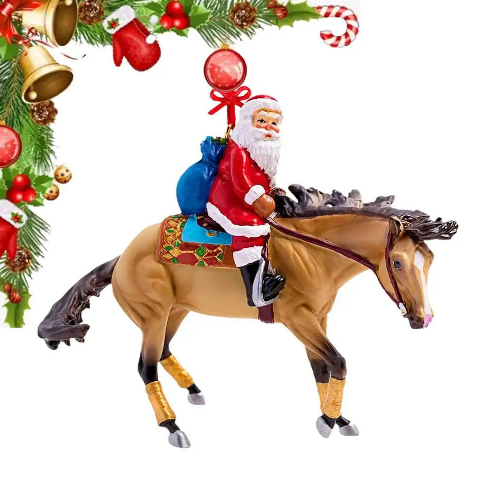 $10 christmas gifts Christmas Tree Ornament Horse Acrylic Christmas Flat Hanging Ornament For Kids Horse Decorative Acrylic Pendant For Christmas