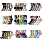 Women Animal Cotton Socks Autumn Winter High Quality Casual Tube Socks Female Ladies Lovely Cartoon Socks