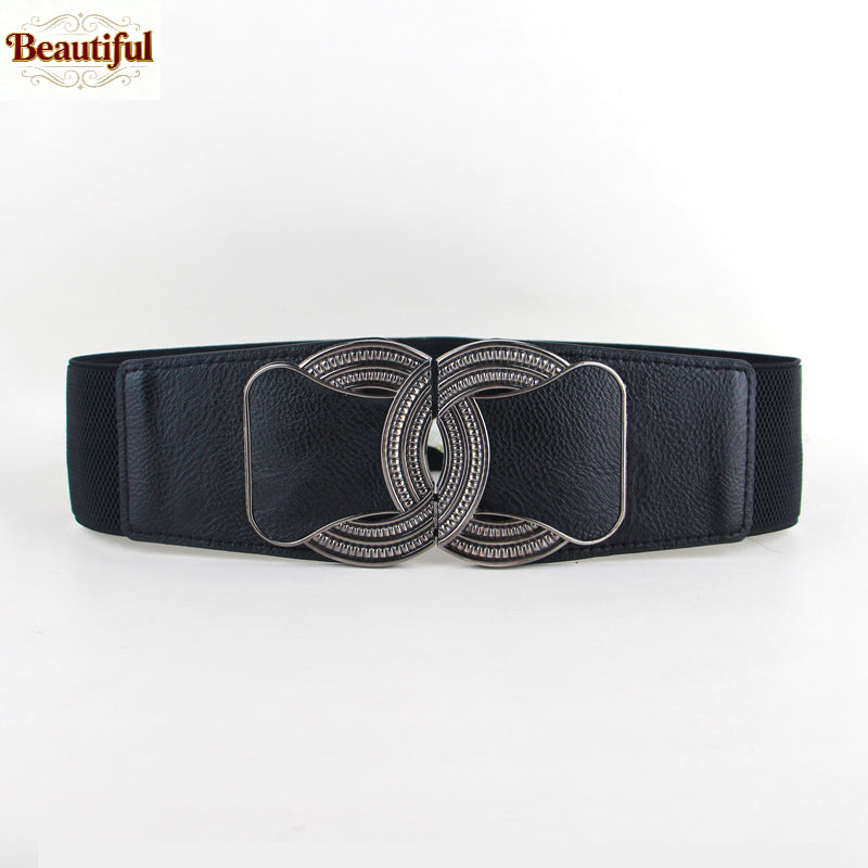 Fashion Embellish Gold Springy Belt Women Waist Corset Belt for Dress Corset Belt