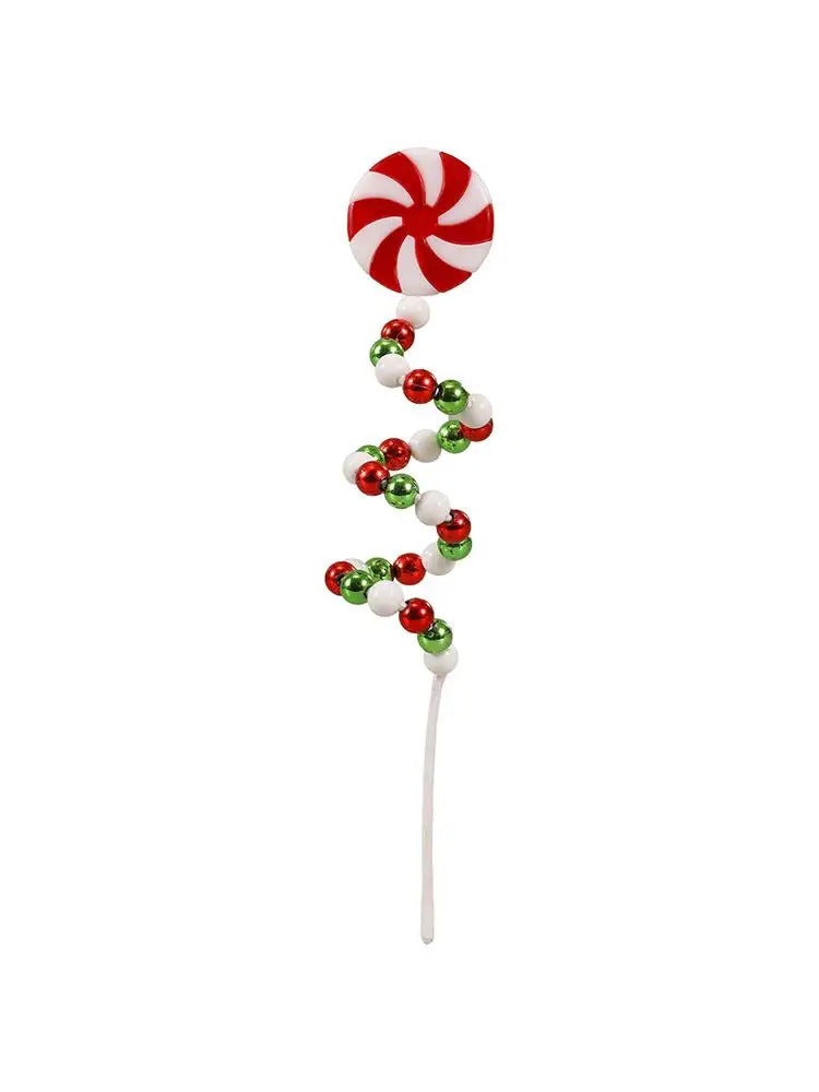 $10 christmas gifts Christmas Candy Cane Decorations Christmas Tree Decoration Red White Lollipop Decoration Curved Candy Christmas Tree Stems Decor
