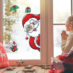 Christmas Window Clings Christmas Theme Decor Static Decals Home Decor Products For Glass Doors Window Household Appliances