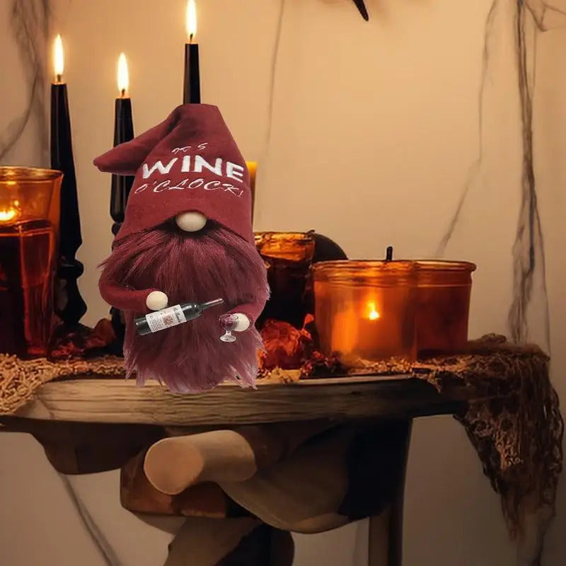 $10 christmas giftsS tuffed Gnomes 11.81-Inch Faceless Doll Swedish Tomte Plush Desktop Decor Halloween Dwarf Doll Cute Collectible Figurines for