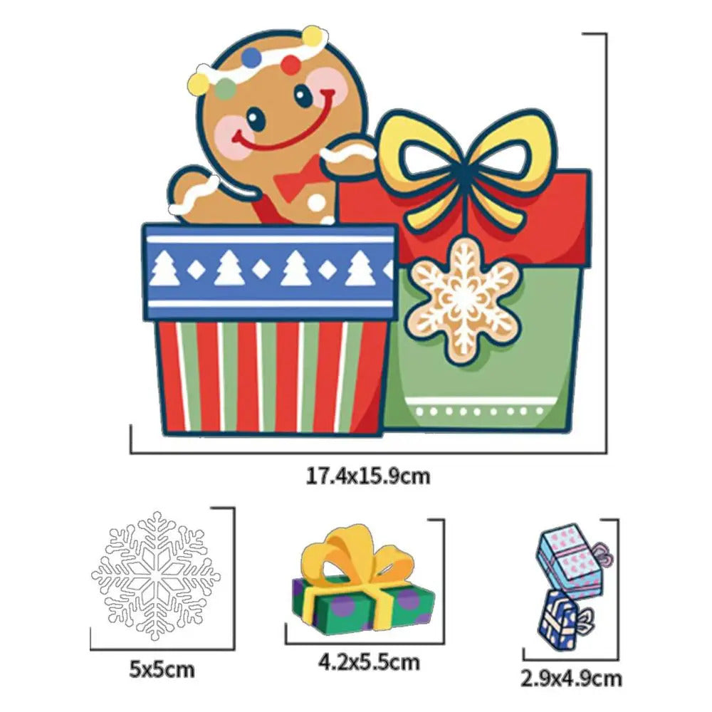 Christmas Window Clings Christmas Theme Decor Static Decals Home Decor Products For Glass Doors Window Household Appliances
