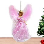 $10 christmas gifts 2025 Christmas Tree Pendant Hanging Ornaments 2025 New Year Gifts Christmas Plush Angel Dolls Decoration For Home Decorations