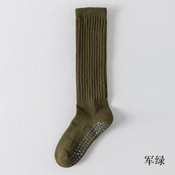 long pilates grip socks
