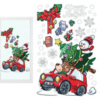 Christmas Window Clings Christmas Theme Decor Static Decals Home Decor Products For Glass Doors Window Household Appliances